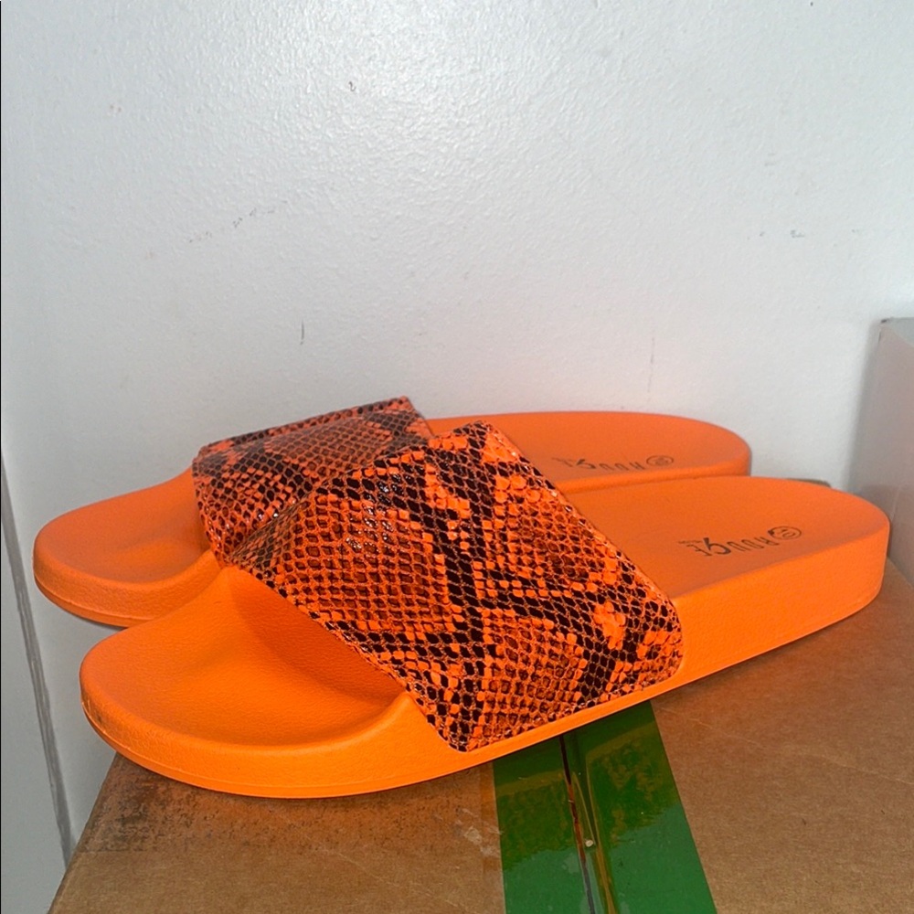 Rogue Orange Sandals size 10